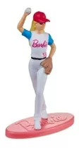 Mini Bonecas Figuras Barbie Profissões Basebol - Mattel 7cm