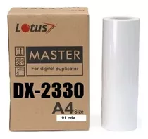 Master Isd Pra Uso Duplicador Ricoh Dx2330 A4 C/1 Rolo Und