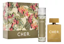 Set Perfume Mujer Cher Áurea Floral 100 Ml Edp + Body Splash