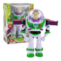 Buzz Lightyear Toy Story Com Luzes Anda C/asas Premium