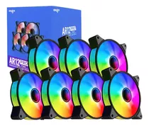 7 Fan Cooler Gamer Aigo Ar12 Pro Infinity Argb + Pwm 74cfm