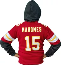 Sudadera Estilo Jersey Chiefs Kansas City