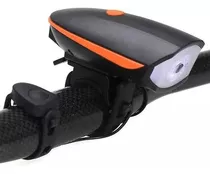 Luz Led Delantera + Trasera + Claxon Bicicleta Scooter Patin