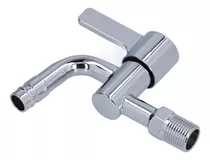 Torneira De Máquina De Lavar De Galvanoplastia G1/2 Aço Inox