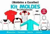 Kit De Moldes Diversos Modelos Envio Email Em Corel Ou Pdf