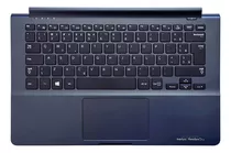 Teclado Palmrest Samusung Ativ Book Np905s3g-kd1br Azul