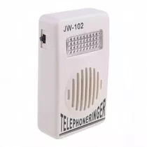 Amplificador Timbre Telefono Campanilla Con Luz - Alto Volum