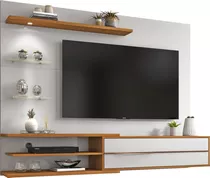 Painel Para Tv Até 60 Polegadas 1,80m Trend Com Lâmpada Led