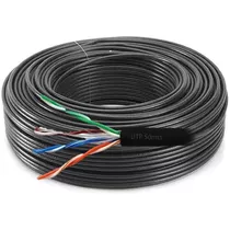 Cable Utp 50m Cctv 100% Cobre Cat 5e Rj45 Redes Exterior