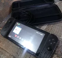 170$ Fijo!! Nintendo Switch V2 Solo Consola Cable Y Estuche 