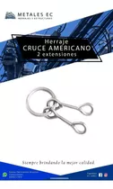 Herraje Cruce Americano ( 2 Extensiones )