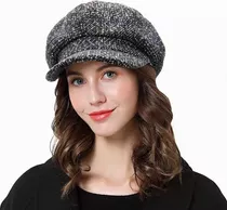 Sombrero Francesa Boinas De Vintage Gorra Boina Mujer 