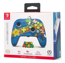 Control Super Mario Yoshi Nintendo Switch Power A Nuevo***