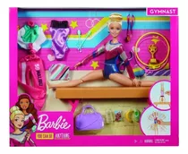 Boneca Barbie Eu Posso Ser Uma Ginasta - Mattel Gjm72