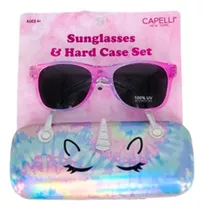 Gafas Lentes De Sol Con Protección Uv Infantil Con Estuche