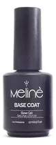 Esmalte Base Coat Meline Gel Uv/led  Semipermanente X 15 Ml