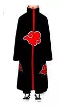 Manto Akatsuki/cosplay/fantasias /naruto/gola Dura Infantil