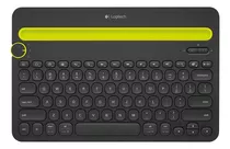 Teclado Bluetooth Logitech K480 Qwerty Inglês Us Cor Preto