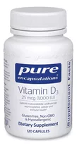 Vitamina D3 1000iu Pure Encapsu - - Unidad A $2008