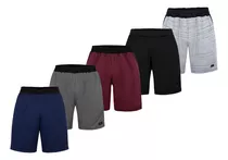 Kit 5 Short Bermuda Moletom Masculino Revenda Atacado 