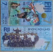 Billetes Mundiales : Islas Fiji 2017 Olimpico Rubby Oceania