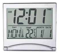 Reloj De Escritorio Digital, Alarma, Termometro Calendario