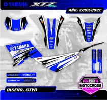 Kit Calcos - Gráfica Yamaha Xtz 125 - Envío Gratis!!