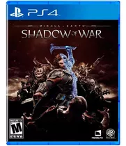 Middle Earth Shadow Of War Ps4