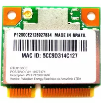 Placa Wireless Notebook Rtl8188ce Wn6606lh