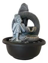 Pileta Cascada De Agua Con Luz Buda Meditacion