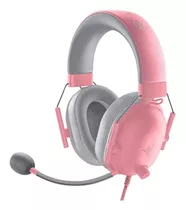 Audífonos Gamer Razer Blackshark V2 X Quartz Color Rosa