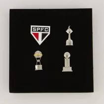 Coleção De Botons Pins Do São Paulo Fc