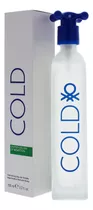 Perfume Benetton Cold 100ml. Caballero Original