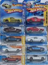 Hot Wheels Pack C/10  Mustang Coleção
