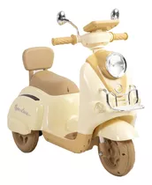 Moto Scooter Beige