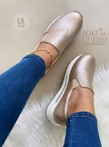 Zapatos De Damas Casuales Cuero Moda Colombiana