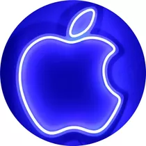 Cartel Luminoso Neón Led Apple Mac Manzana
