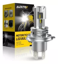 Auxito Led Faro De Motocicleta Foco De Luz Alta/baja H4 12v