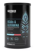 Suplemento En Polvo Birdman  Performance Series Bcaas & Glutamina Proteínas Sabor Fresa En Pote De 405g