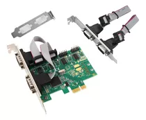 Adaptador Pci-e Para Rs232 Conversor De Porta Serial De 4 Po