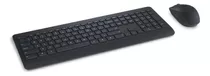 Teclado E Mouse Sem Fio Microsoft 900 Usb Preto Pt3-00005