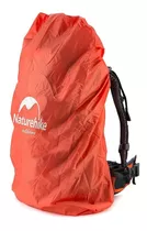 Cubre Mochila M 30-50l Naturehike Color Naranja Diseño De La Tela Ripstop