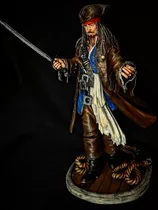 Capitão Jack Sparrow Piratas Do Caribe 24cm Action Figure 