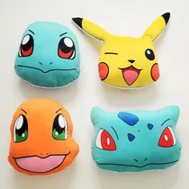 Kit 4 Almofadas Pokémon Pikachu Decorativo