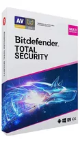 Bitdefender Total Security  - 5 Dispositivos 1 Ano