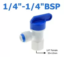 Valvula Bola Sistema Purificador Agua Aquapro 1/4 X 1/4 009