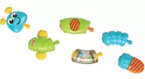 Fisher-price Lagarta Cores De Encaixar