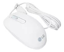 Mouse C Fio Usb LG Sm-9023 Afw72969001 22v280 24v360 24v570 Cor Branco