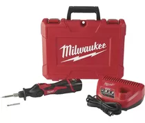 Kit Cautín Milwaukee M12 Batería Cargador Maleta