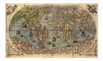 Quebra Cabeça Madeira Mapa Mundi, 1565 Exclusivo P55